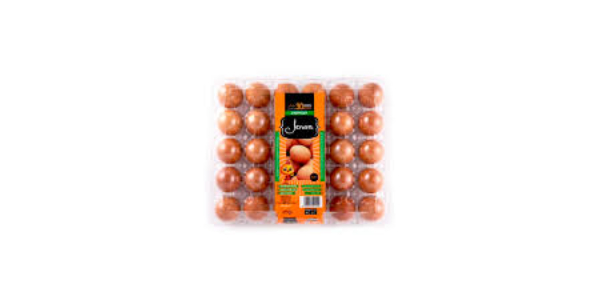 JENAN BROWN MEDIUM EGGS 1X30PCS
