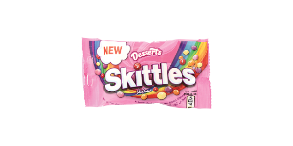 SKITTLES DESSERTS   38 GM
