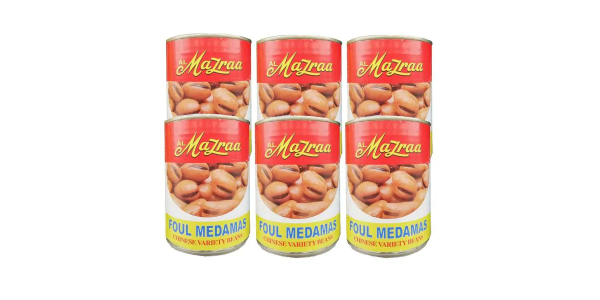 AL MAZRAA FOUL MEDAMMAS 6 X 400G