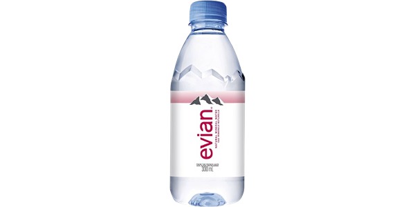 EVIAN MINERAL WATER 330 ML