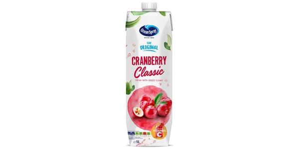 OCEAN SPRAY CRANBERRY CLASSIC 1L