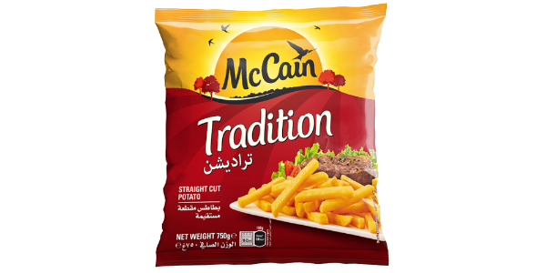 MCCAIN TRADITION FRIES STRAIGHT CUT 750G 