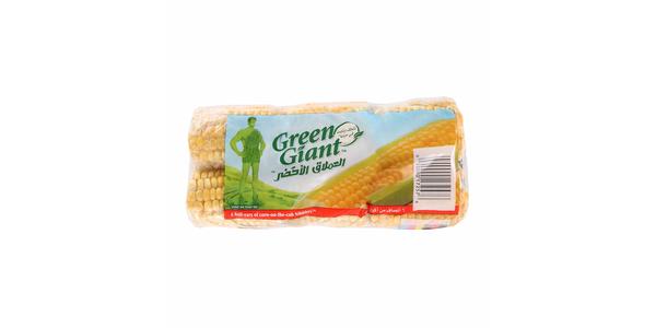 GREEN GIANT CORN ON COB 650G