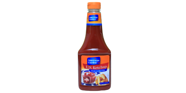 AMERICAN GARDEN TOMATO KETCHUP SQUEEZE 24OZ - 680G