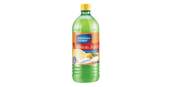 AMERICAN GARDEN LEMON JUICE PET 32OZ