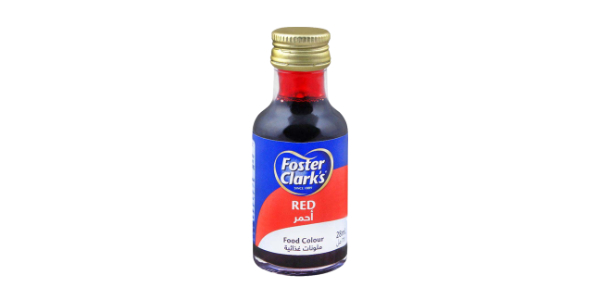 FOSTER CLARKS COLOUR RED 28ML