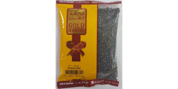 GOLD BRAND URID WHOLE 400GM