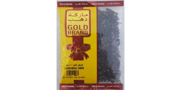 GOLD BRAND CLOVES WHOLE 100GM