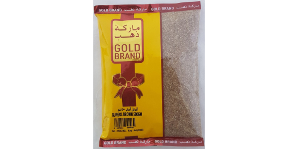 GOLD BRAND BURGOL BROWN 500GM