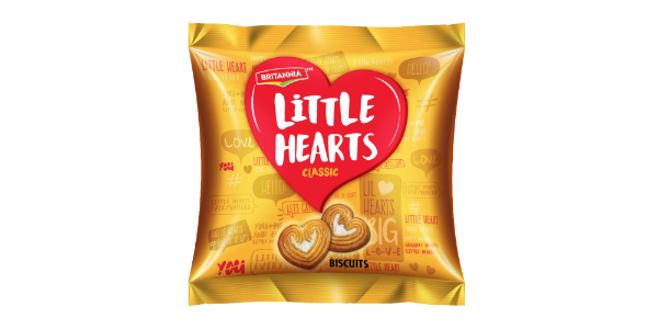 BRITANNIA LITTLE HEARTS 50.5GM