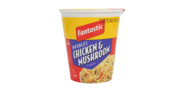 FANTASTIC CUP NOODLES MUSHROOM & CHICKEN 70GM