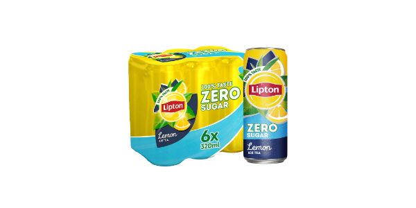 LIPTON ZERO SUGUR LEMON   320ML