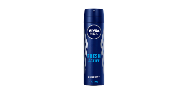 NIVEA MEN DEO SPRAY FRESH ACTIVE 150ML