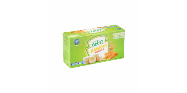 HEINZ BISCUITS BANANA 240G 4X60G