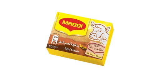 [114184] MAGGI BEEF FLAVOR CUBES 18G