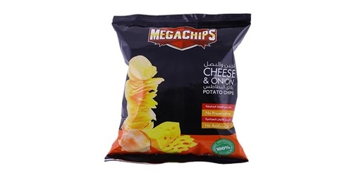 [132961] MEGA CHIPS CHEESE AND ONION 13G
