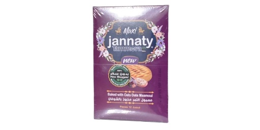 [154500] JANNATY MAXI DATE MAAMOUL WITH OATS 50G