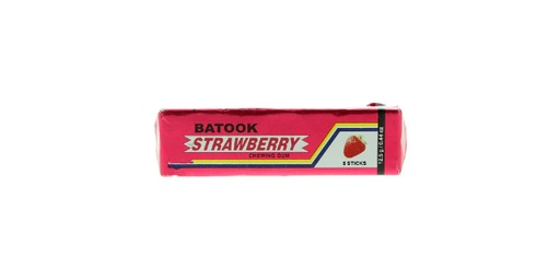 [156856] BATOOK CHEWING GUM STRAWBERRY 5'S