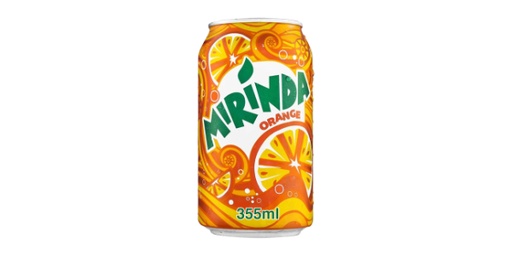 [120746] MIRINDA ORANGE CAN 330-355ML