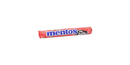 [114881] MENTOS CHEWY CANDY STRAWBERRY FLAVOR DIFFERENT WAYS TO CONNECT 14 COUNT