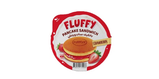[154655] FLUFFY PANCAKE SANDWICH WITH STRAWBERRY 37G