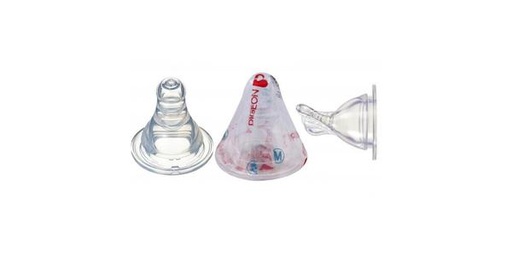 [133730] PIGEON SILICONE S TYPE NIPPLE(M)1/EA