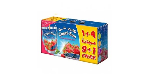 [126021] CAPRISUN STRAWBERRY 10X200ML