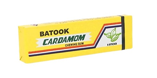 [156850] BATOOK CARDAMON CHEWING GUM 5'S