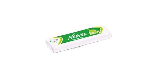 [156852] NOVA GREEN APPLE SUGAR FREE GUM 