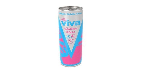 [143007] VIVA MOJITO BUBLE GUM DRINK  250ML