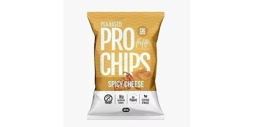 [153877] PROLIFE PEA BASED CHIPS SPICY CHEESE 60G