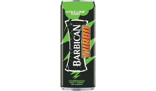 [154090] BARBICAN TURBO KIWI LIME 240ML