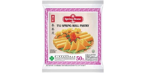 [138546] SPRING HOME TYJ SPRING ROLLS PASTRY 50S 250G
