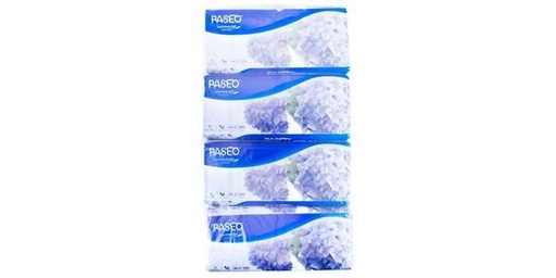 [125433] PASEO FACIAL TISSUES SOFTPACK 4 X 280S