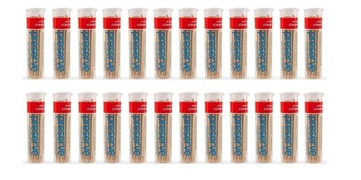 [104710] PRESERVE FLAVOURD TOOTHPICKS CINNAMINT 35PIECES PACK OF 24