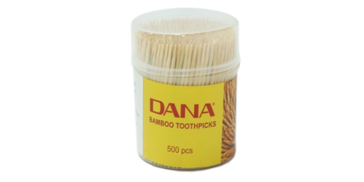 [121560] DANA BAMBOO TOOTHPICK 500PCS