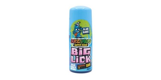 [155937] ZED SCREAMERS BIG LICK BLUE RAZZ 60ML