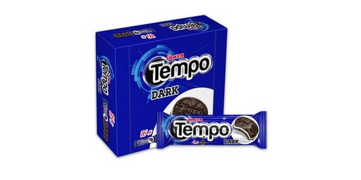 [156125] ULKER TEMPO DARK BISCUITS 48/(12/36G)
