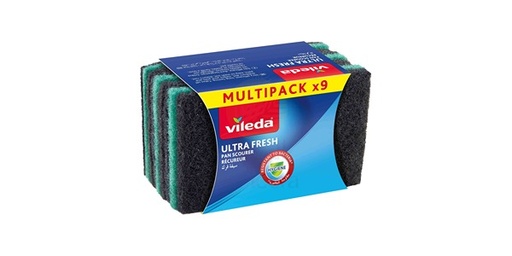 [123313] VILEDA ULTRA FRESH PAN SCOURING PADS 9S