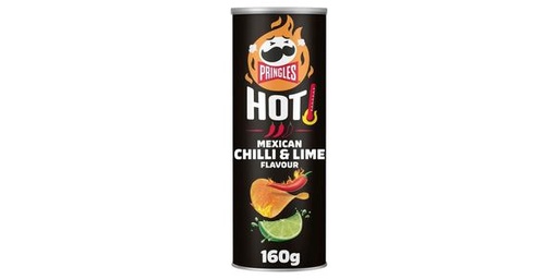[157314] PRINGLES HOT CHILLI & LIME 160G