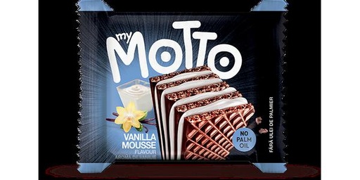 [157446] MY MOTTO VANILLA MOUSSE WAFFER 30G