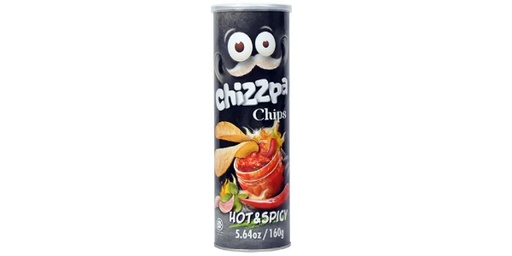 [153143] CHIZZPA HOT & SPICY POTATO CRISPS 160G