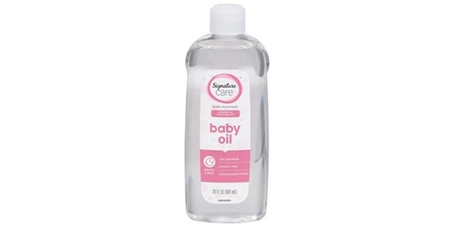 [147399] SIGNATURE CARE BABY OIL GENTLE & MILD 591ML