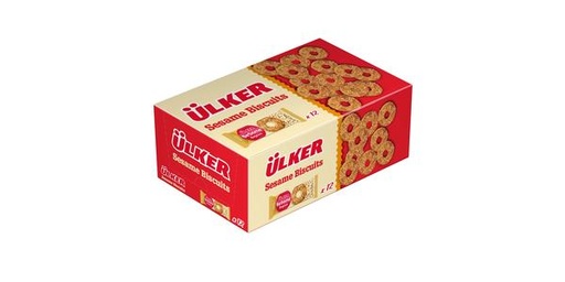 [156120] ULKER SESAME BISCUITS 24/(12/58G)