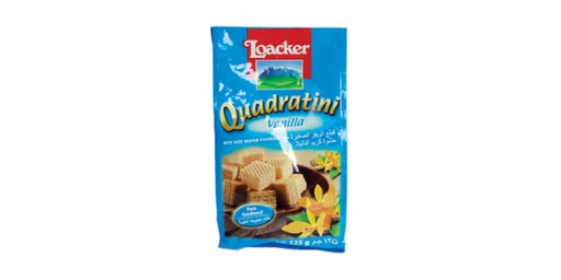 [140665] LOACKER QUADRATINI VANILLA 125G