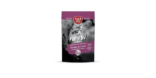 [152447] TAF NEOW PREM. CAT  FOOD LIVER 24/80G
