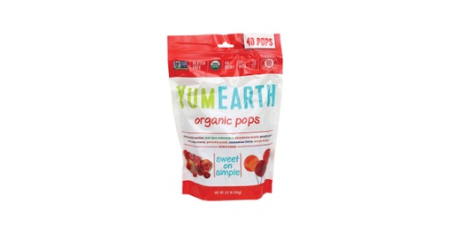 [116046] YUMEARTH ORGANIC LOLLIPOPS 241G
