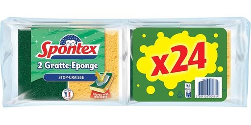 [138498] SPONTEX SPONGUE SCRAPER TO STOP GREASY