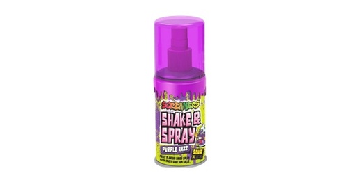 [155936] ZED CANDY SCREAMERS SHAKE & SPRAY PURPLE RASPBERRY 60ML