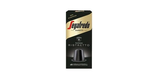 [157198] SEGAFERADO COFFEE ESPRESSO RISTRETTO ALUMNIUM CAPSULE 10X5G